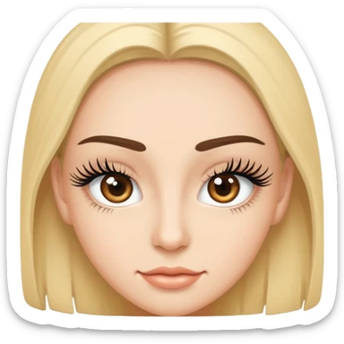 lash appointment sticker