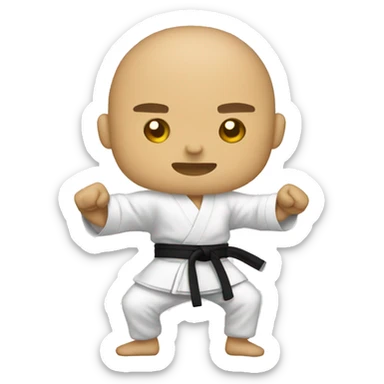 martial arts sticker