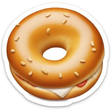 bagel sticker