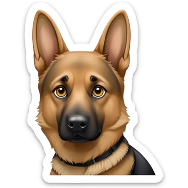 German Shepherd Police  sticker