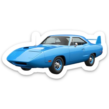 Plymouth Superbird perfect view  sticker