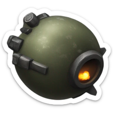 bomb from counter strike sticker