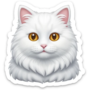 Кіт в снігу sticker