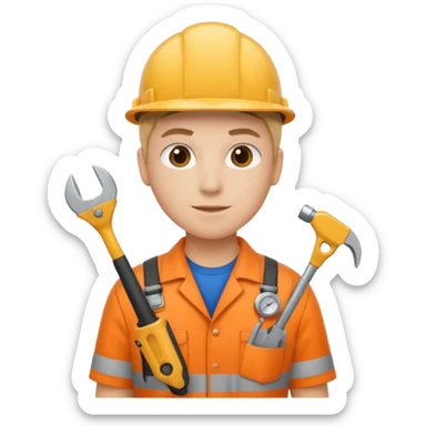 Técnico en aire acondicionado sticker