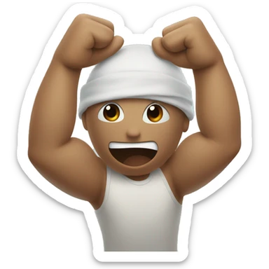 A heart with arms who wants a hug sticker