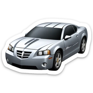 2008 Pontiac Grand Prix Transformer Autobot sticker