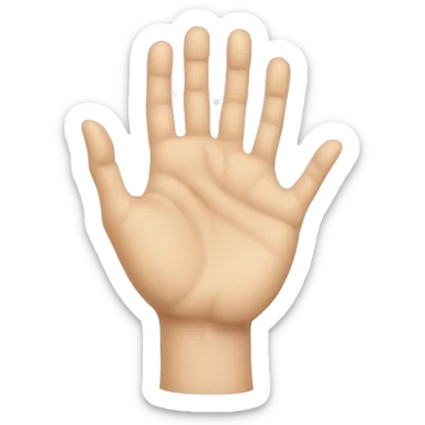 turkic hand gesure sticker