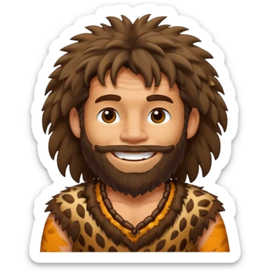 caveman sticker