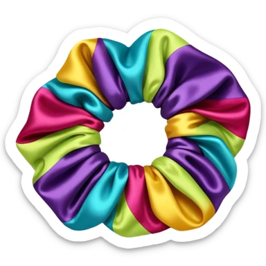 Textures scrunchie sticker