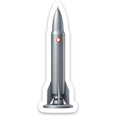 Fateh 1 missile standing upright sticker