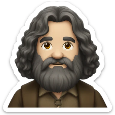 hagrid sticker