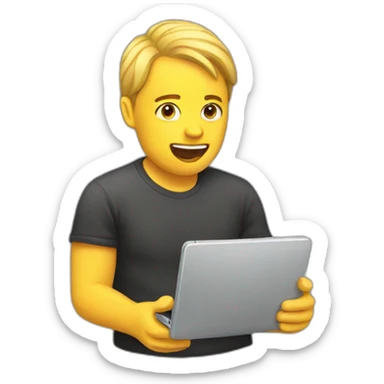 mobile addiction sticker