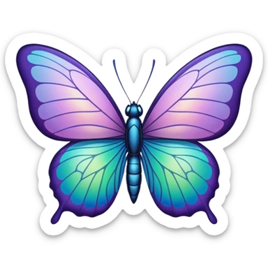 🦋🩶 sticker