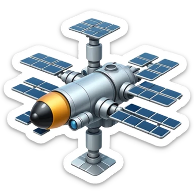 space station sticker