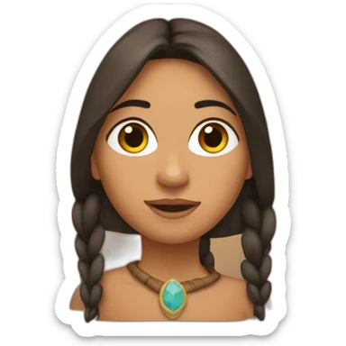 Pocahontas sticker