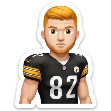 Tj watt football sticker