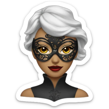 mistress with a mask sticker