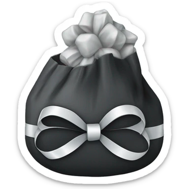 Lump Coal with a bow sticker