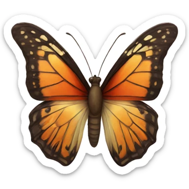 butterfly  sticker