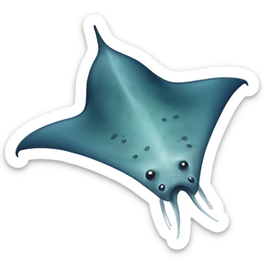 Sting ray  sticker