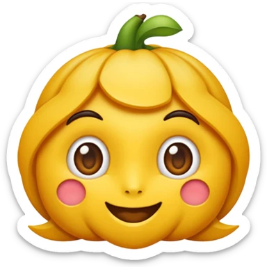 ایموجی که تریبی از a n _ × است sticker