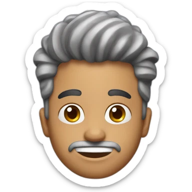 Pastel cumpleaños Gustavo sticker