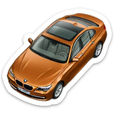 bmw and 777 sticker