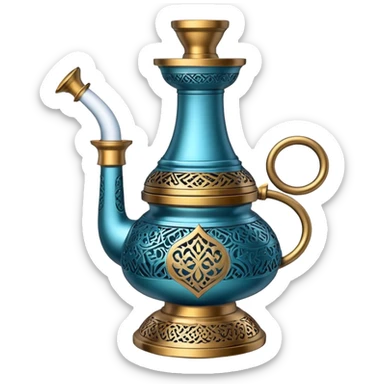 hookah censer  sticker