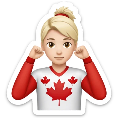 Elbows Up Canada sticker