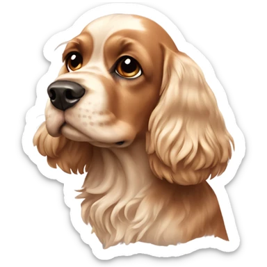 Cocker spaniel  sticker