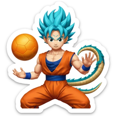 dragon ball fusion sticker