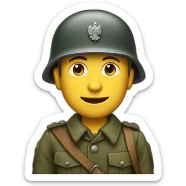 A german soldier from 1940 sticker