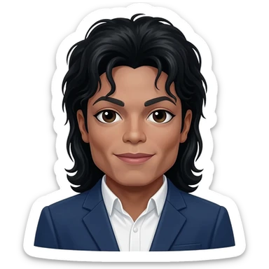 Michael Jackson sticker