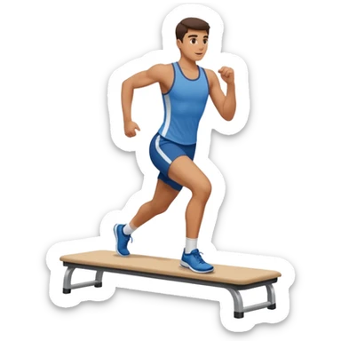 Harvard step test sticker