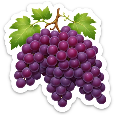 Grapes sticker