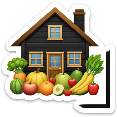 food and housing sticker