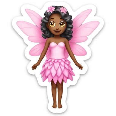 pink fairy sticker