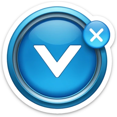 Make the emoji of roblox verify blue tick sticker