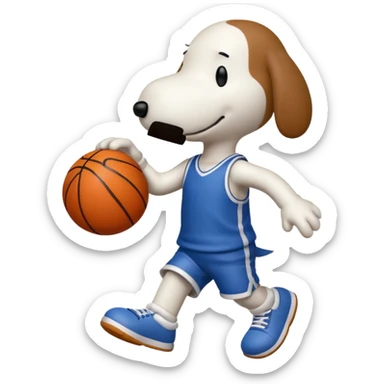 Crea un Snoopy funcionado con lamelo ball sticker