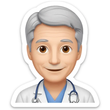 make an experienced doctor emoji  sticker