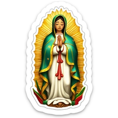 virgen de guadalupe sticker