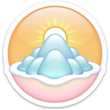 pastel whitish light pale divine shiny aesthetic  sticker