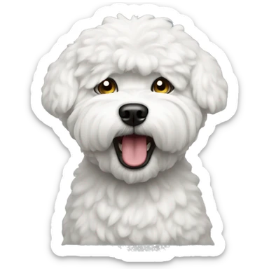 Mad bichon sticker