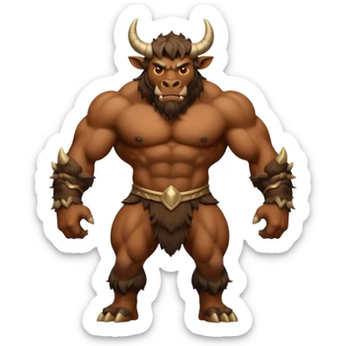 Minotaur sticker