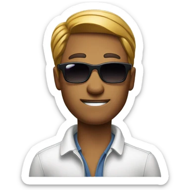 chill guy meme sticker