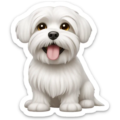 Maltese sticker