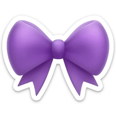 Lazo lila sticker