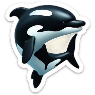 Orca deadly hunter sticker