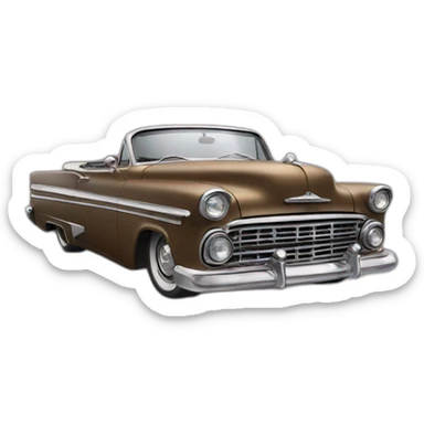 Lowrider happy sticker