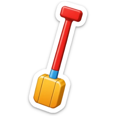 Martelo de brincar como os que são usados na festa do sao joao sticker